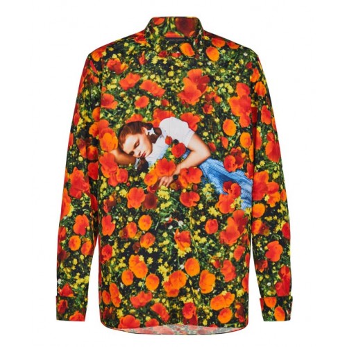 Louis Vuitton Womens graphic shirt Red