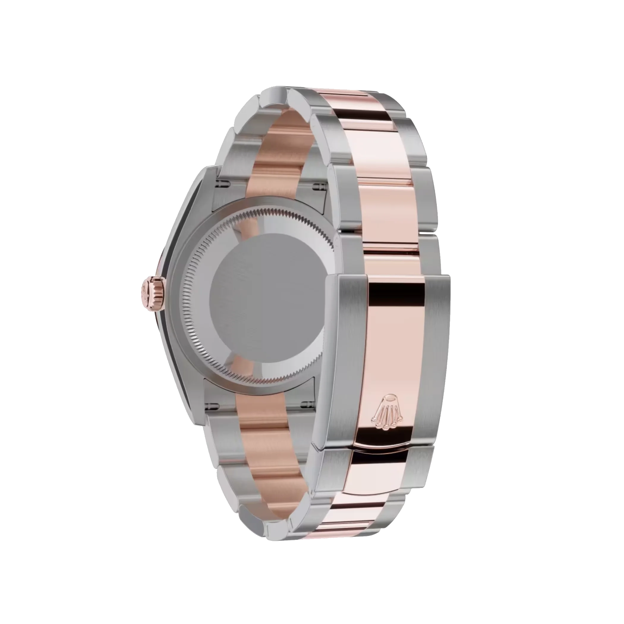 Datejust: Oystersteel and Everose gold, chocolate dial, m126231-0044
