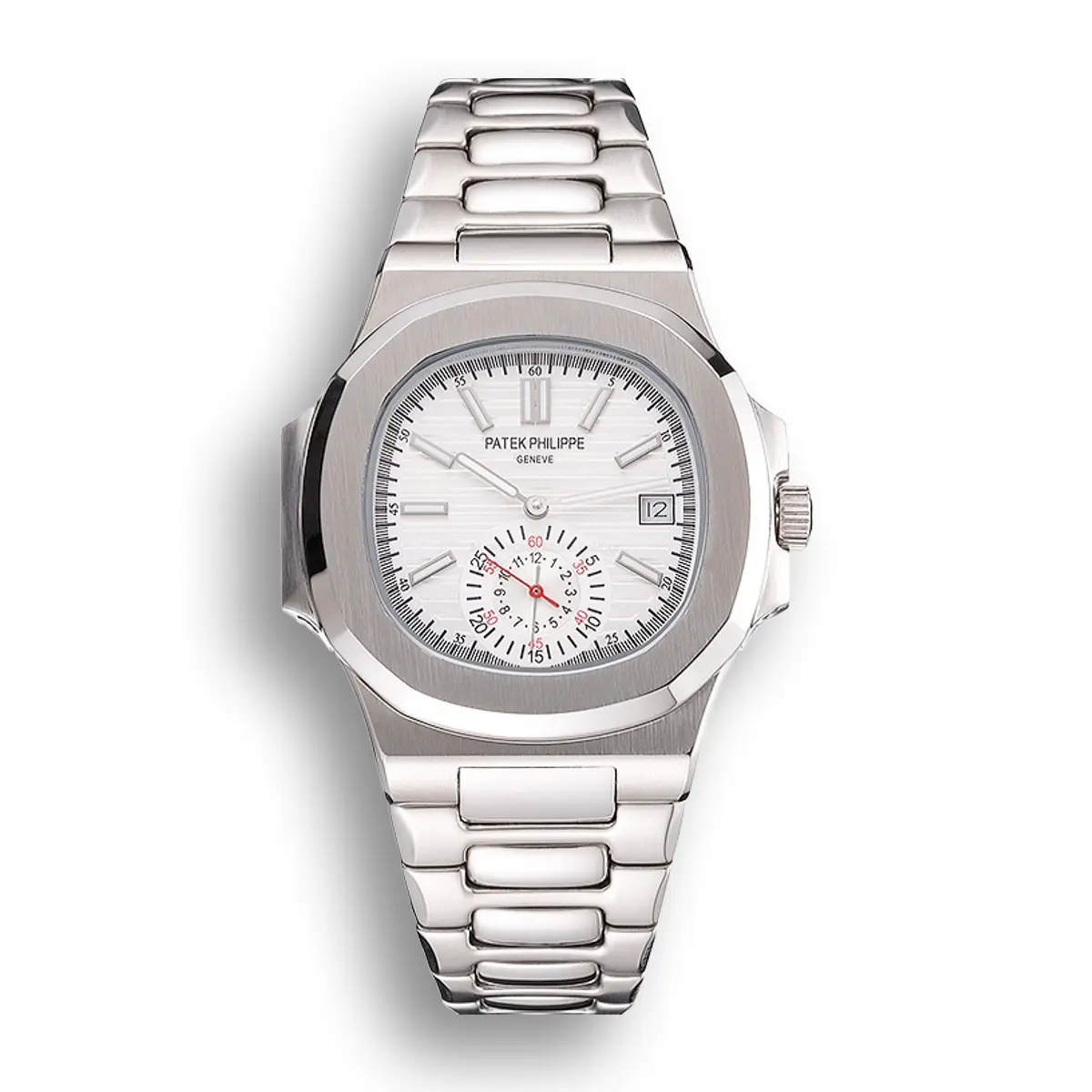 Nautilus 5980/1A-019 Dial White 40 mm, Stainless Steel