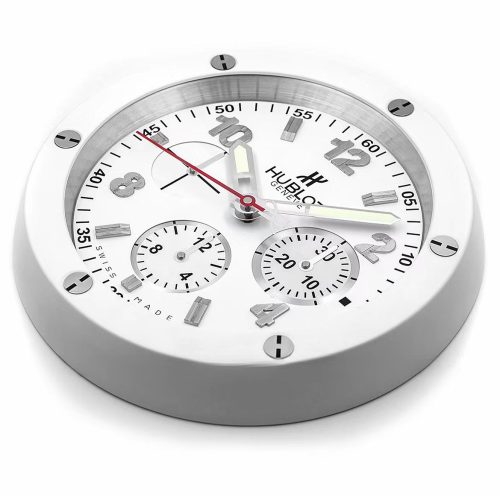 big bang white wall clock