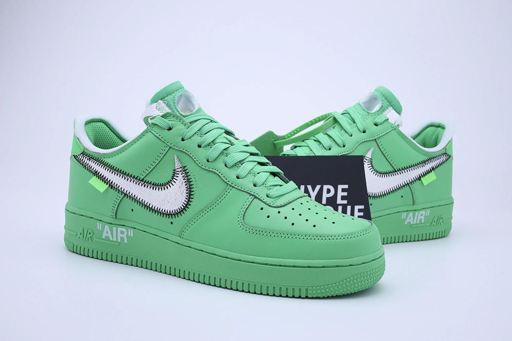 Air Force 1 Low Off-White Light Green Spark Quality