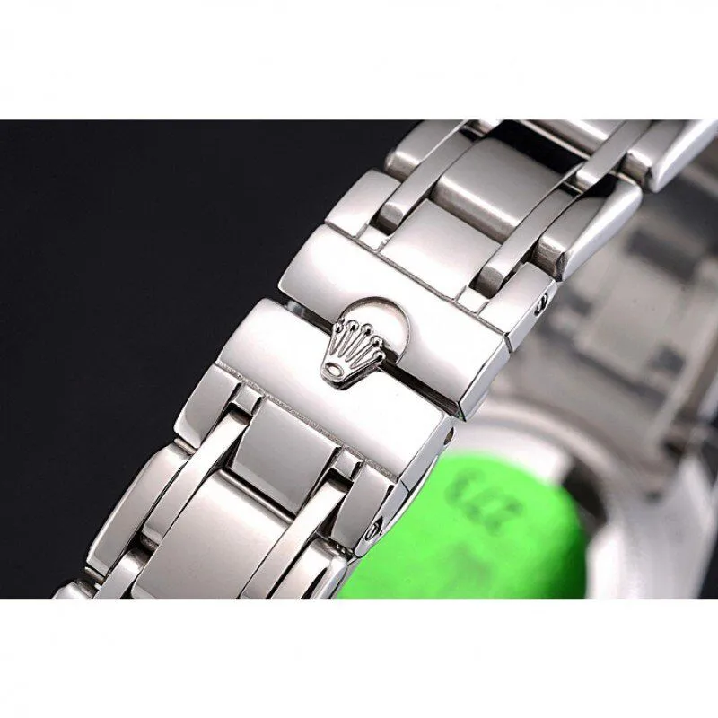 Datejust Diamond Dial Blue Jewels Bezel Stainless Steel Case And Bracelet 622834