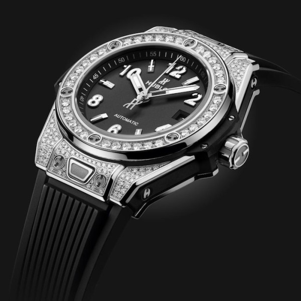 Big Bang Women Automatic Black Rubber Watch 485.SX.1170.RX.1604