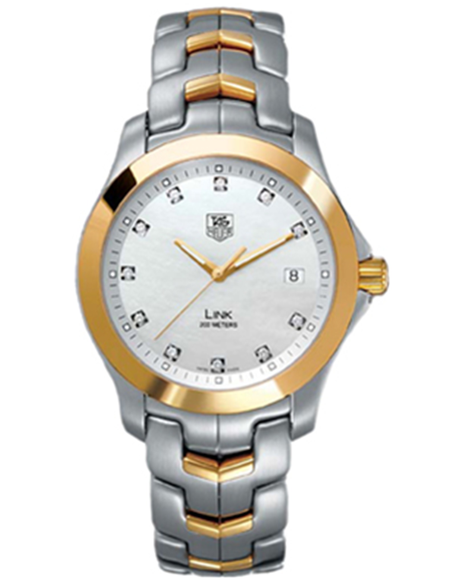 Link Mother Pearl White Dial Diamonds WJF1153.BB0579 39MM