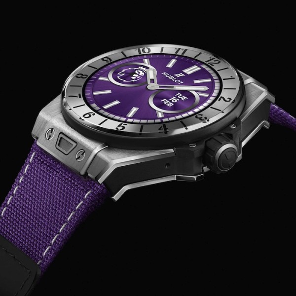 Big Bang Men Purple Fabric Watch 440.NX.1100.NR.PLW21