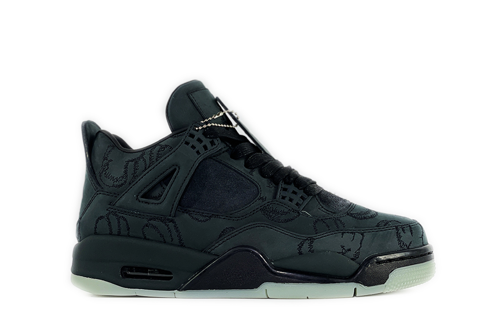 AIR JORDAN 4 RETRO KAWS BLACK