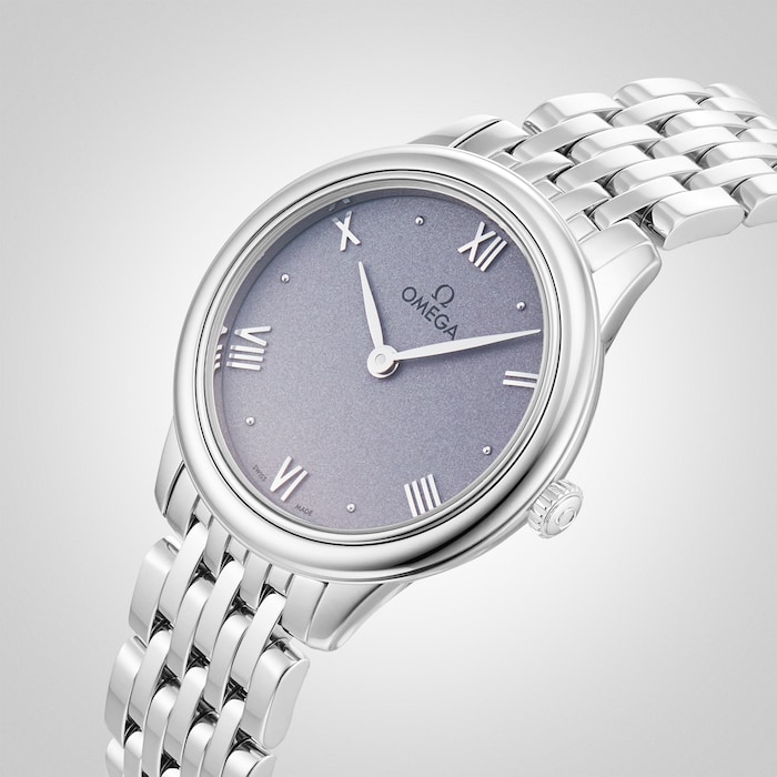 De Ville Prestige Quartz 27.5mm Ladies Watch Purple