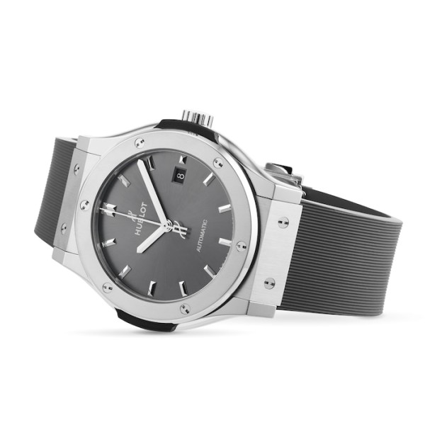 Classic Fusion Men Automatic Grey Rubber Watch 542.NX.7071.RX