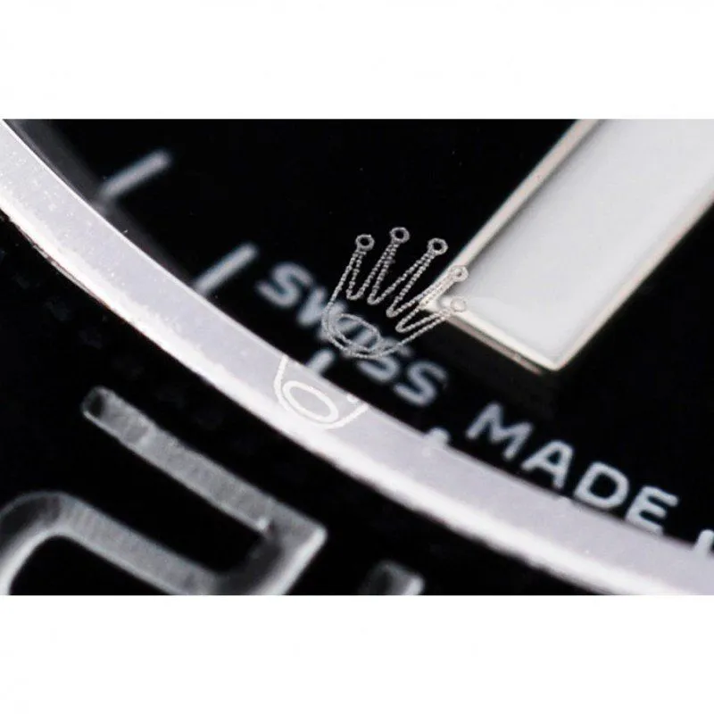 Swiss GMT Master II Pro-Hunter Black Fabric Strap Black Dial