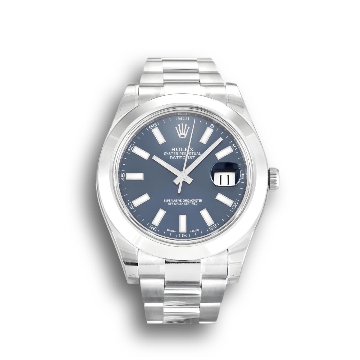 Datejust II Blue Dial 116300