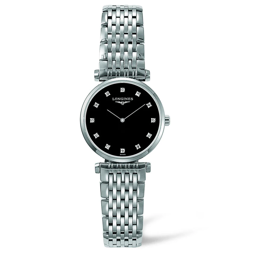 La Grande Classique 24MM Quartz Black Dial Stainless Steel Watch L42094586