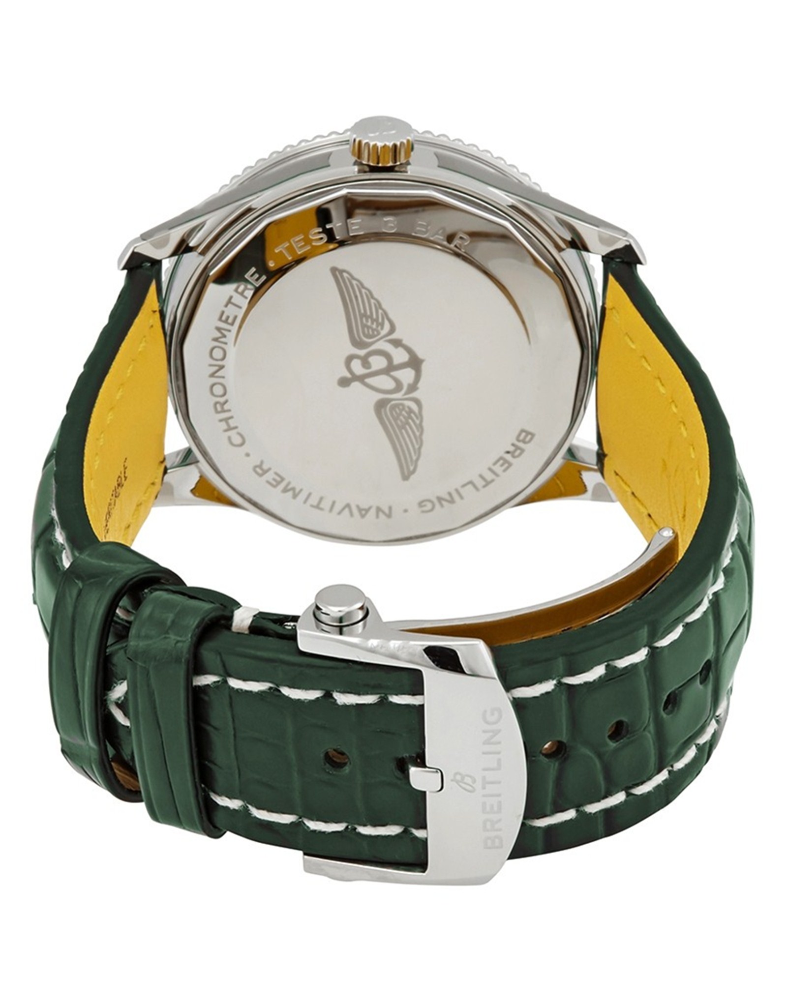 Navitimer Green Dial Stick Markers A173261A1L1P2