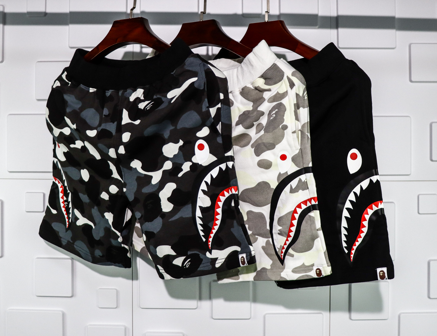 BAPE SIDE SHARK SHORTS
