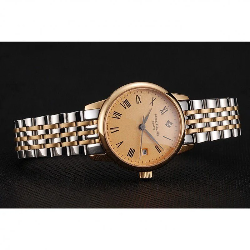 Calatrava Dial Gold 28 mm, Yellow Gold