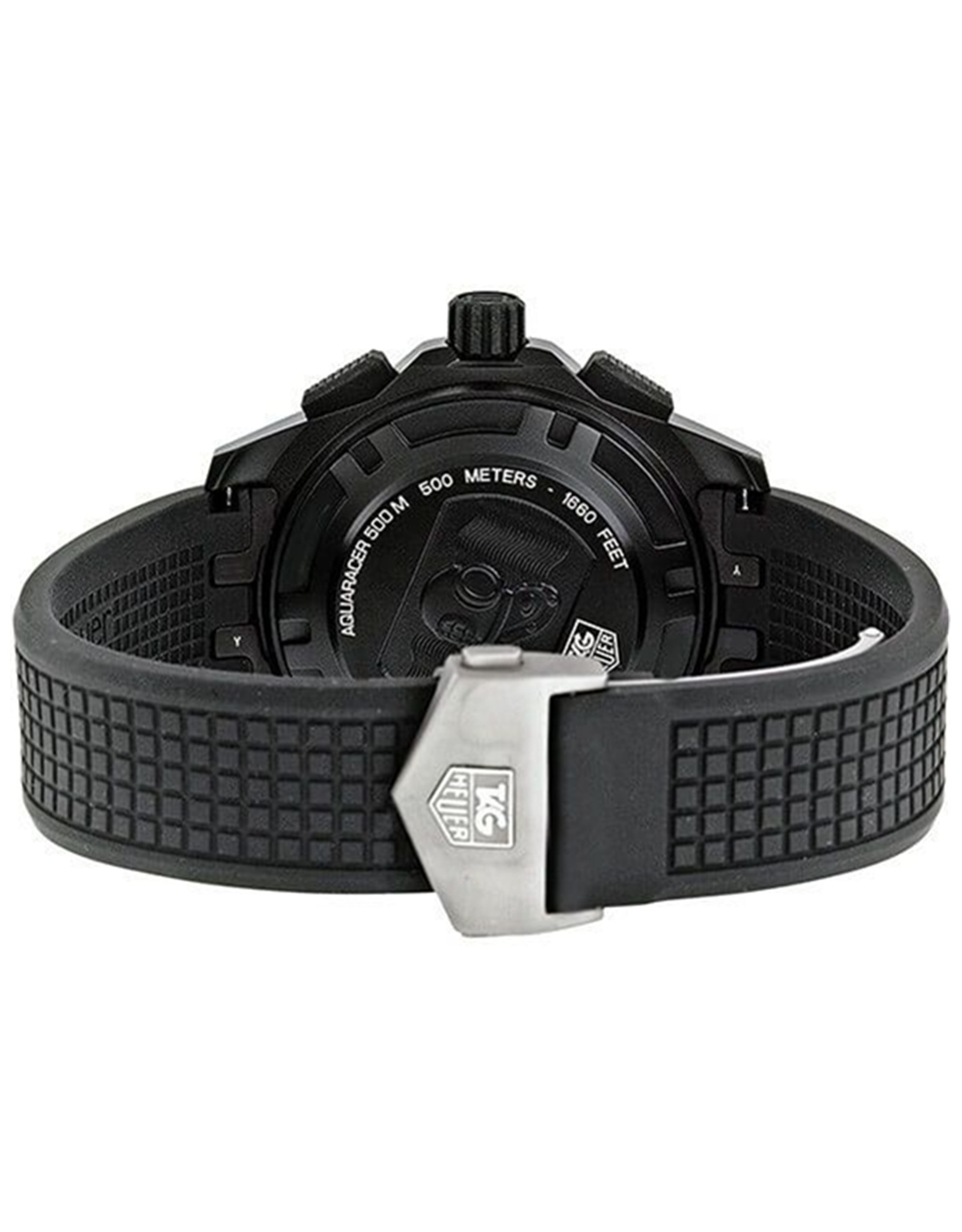 Aquaracer Black Dial Titanium Bezel Men's Watch CAJ2180.FT6023 44MM