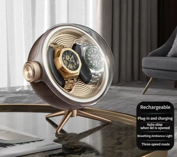 Watch Winder for Automatic Watches, Automatic Watch Winder Box, Astronaut series, silent and durable
