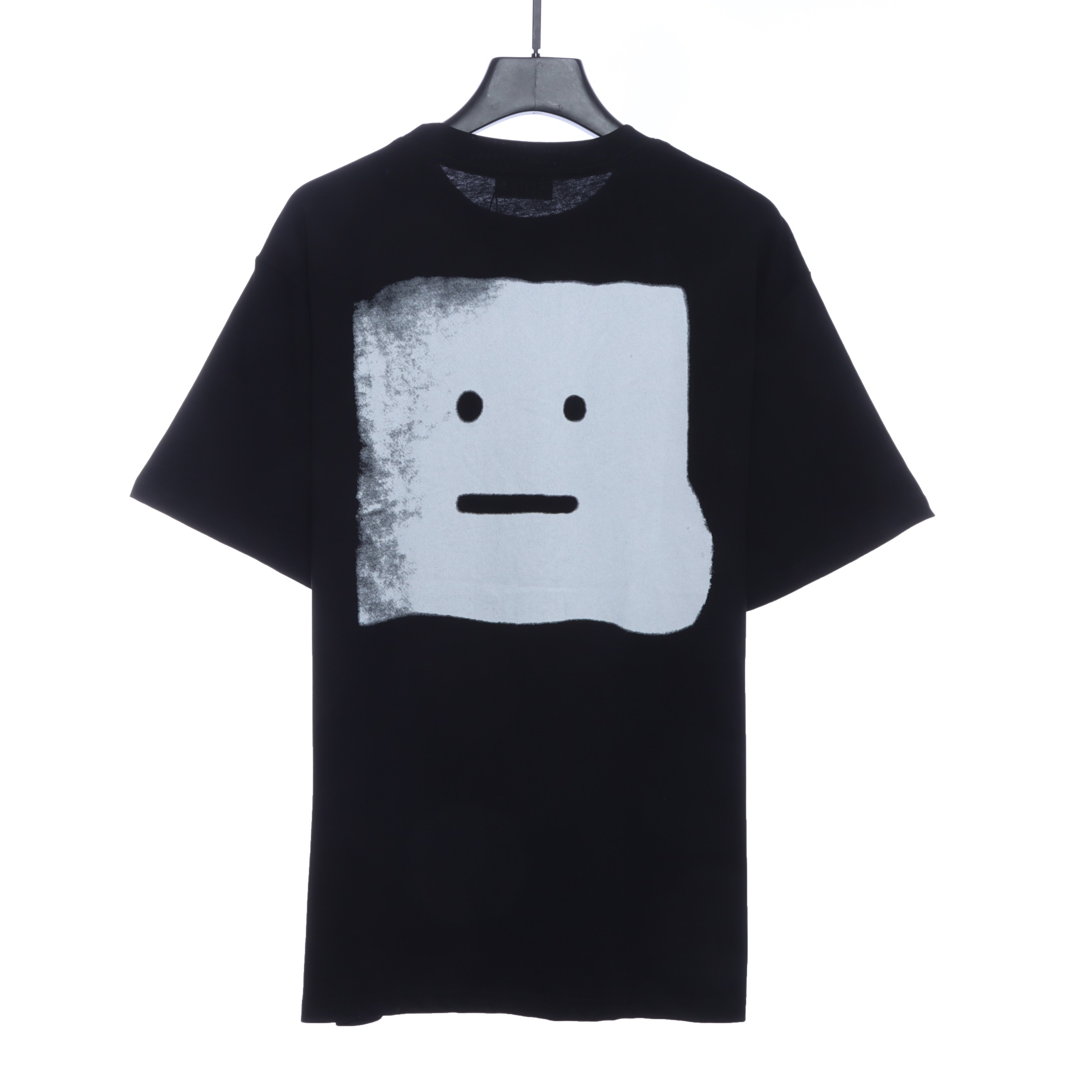 Black and white smiley logo T-Shirt