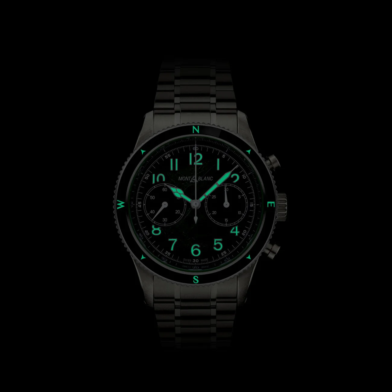 1858 - AUTOMATIC CHRONOGRAPH 0 OXYGEN GREEN | 133298