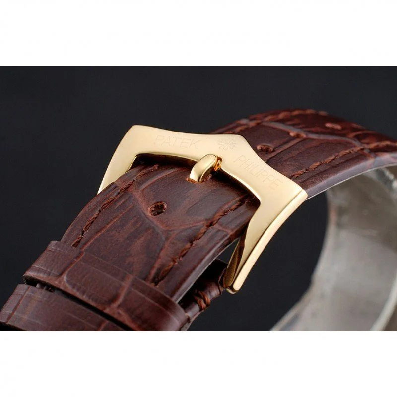 Calatrava White Dial White 41 mm, Yellow Gold