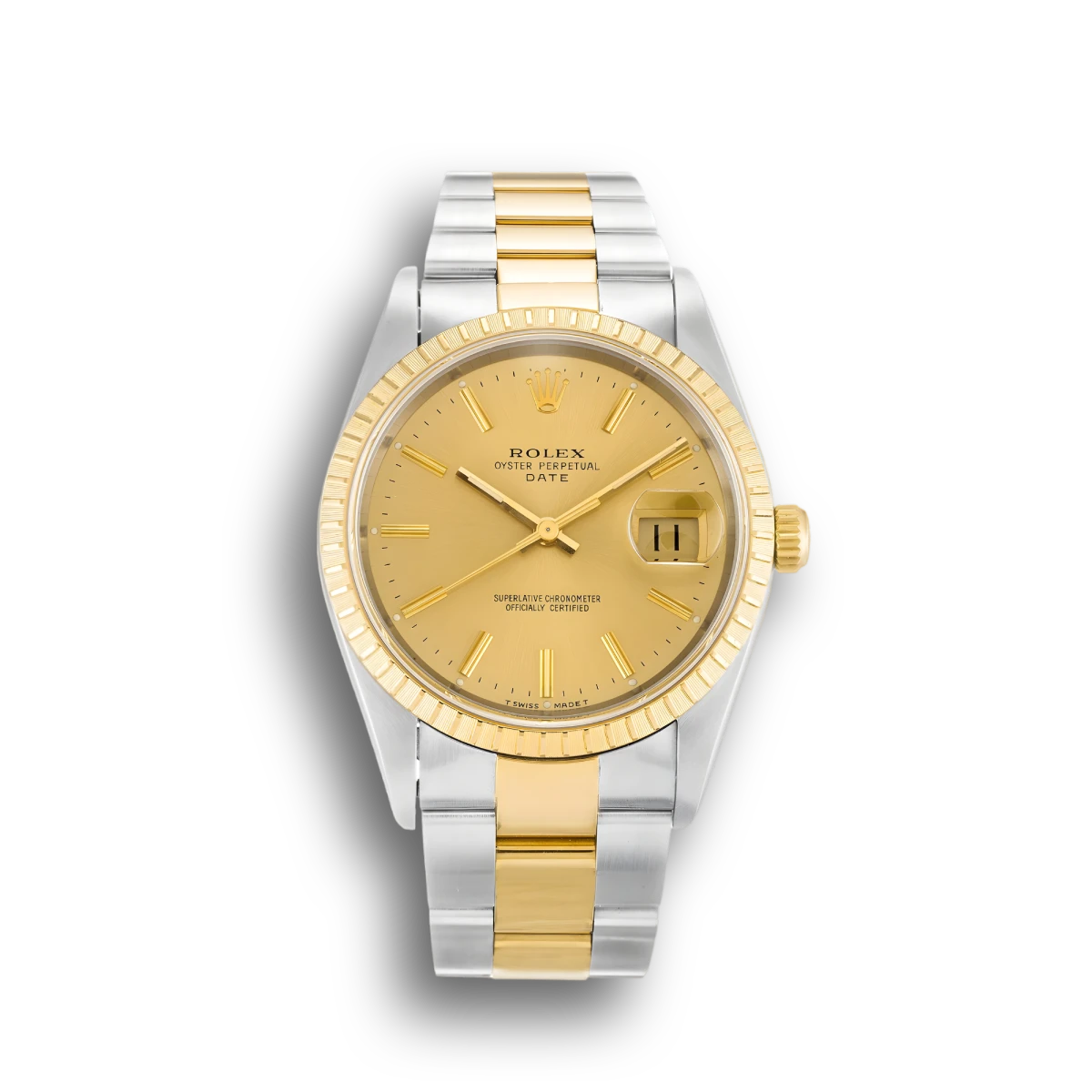 Oyster Perpetual Date Champagne 15223