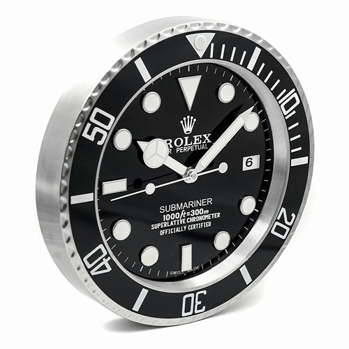 submariner seriesblack wall clock