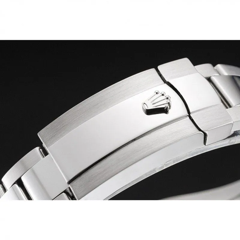 Swiss Milgauss Black Dial Orange Markings Stainless Steel Case And Bracelet