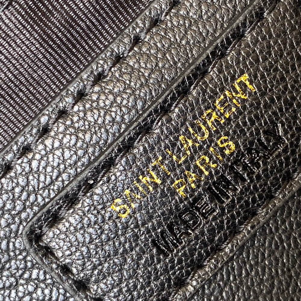 YSL Saint Laurent College quilted-leather satchel bag
