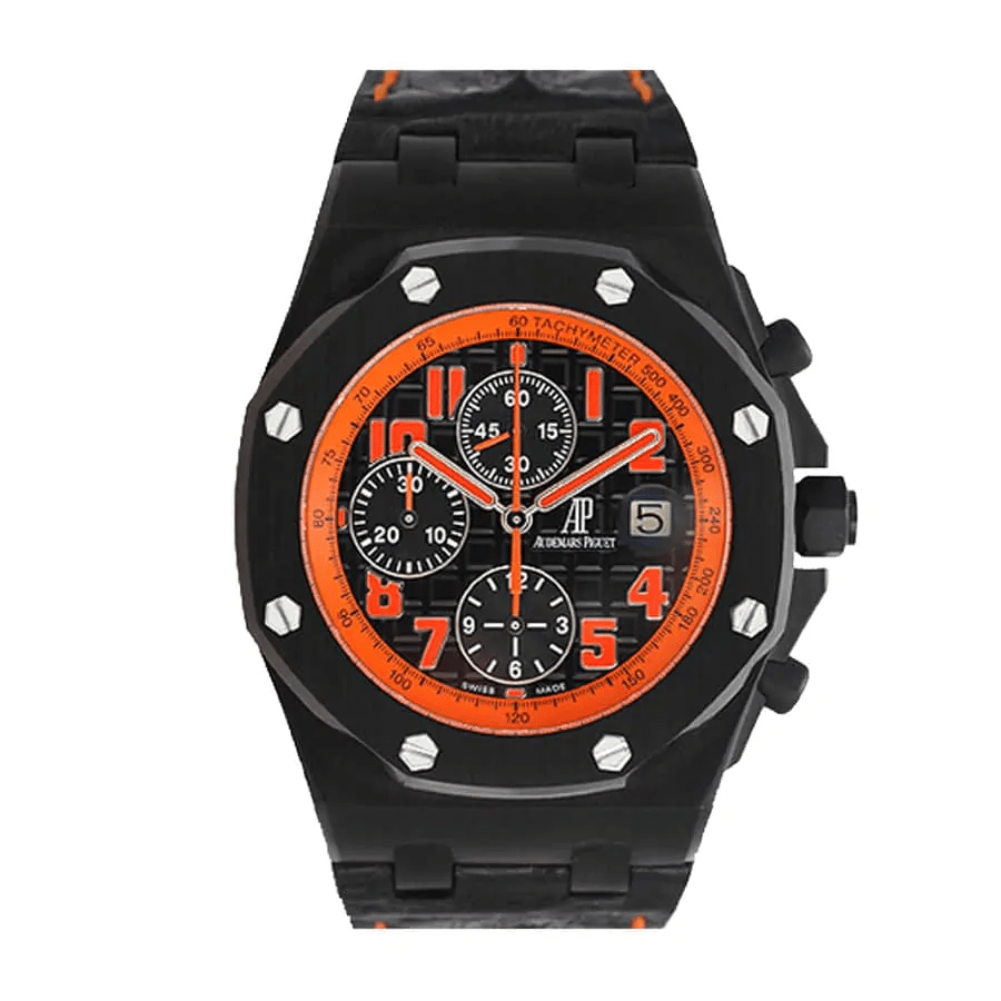 Royal Oak Offshore Lava 42 mm, Black Ref. 26200SN.OO.D101CR.01