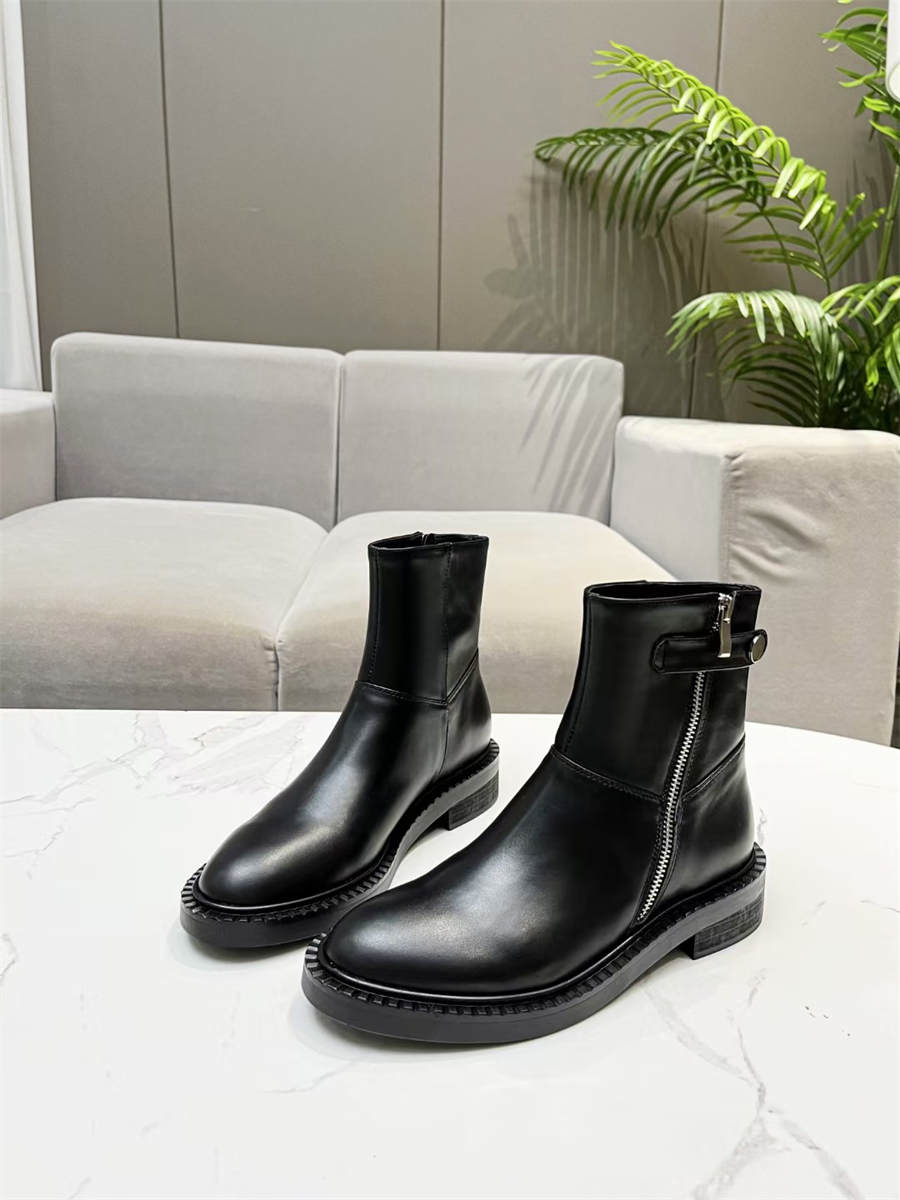 Balenciaga chunky heeled zipper boots