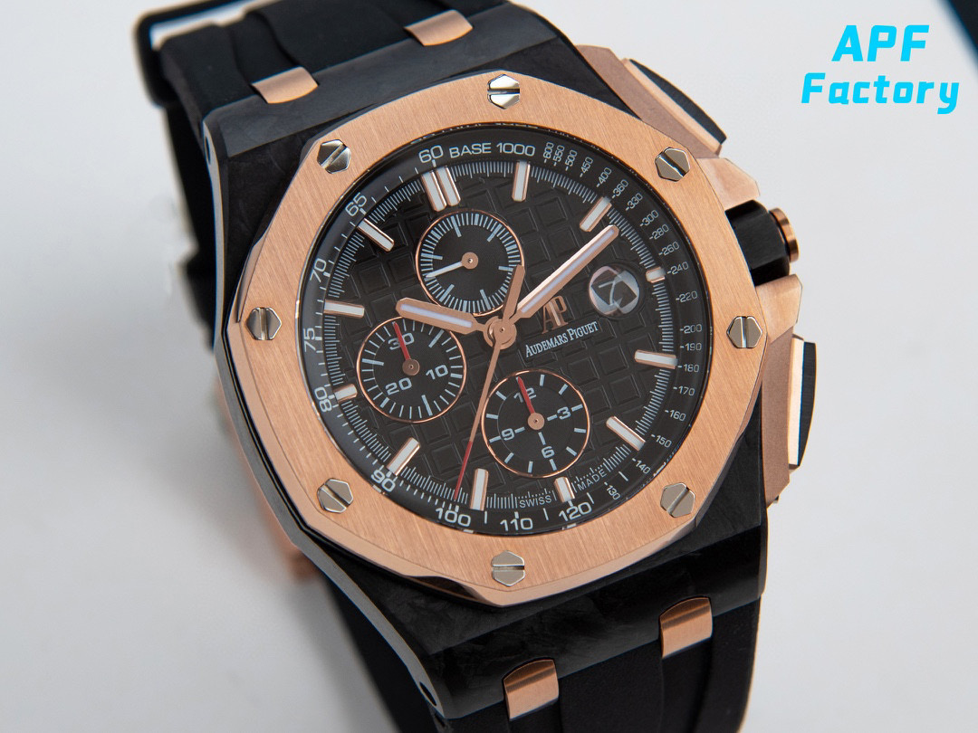 Royal Oak Offshore 44 mm, Black Ref. 26406FR.OO.A002CA.01