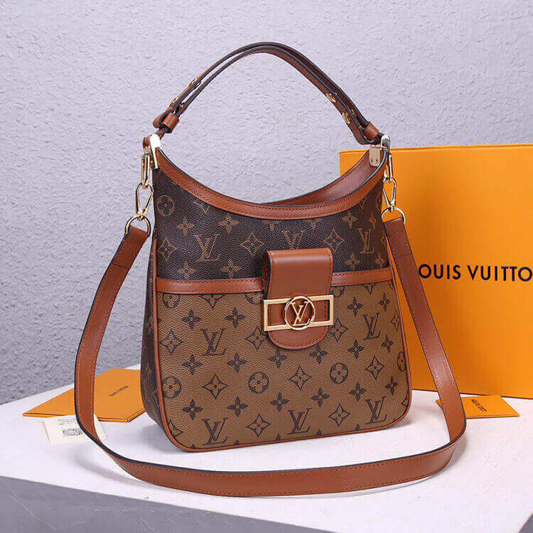 Louis Vuitton Hobo Dauphine PM Handbag
