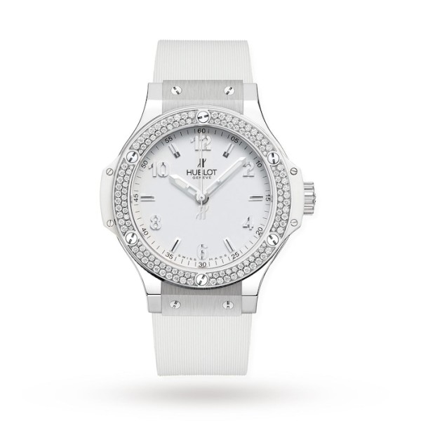Big Bang Women Quartz White Rubber Watch 361.SE.2010.RW.1104