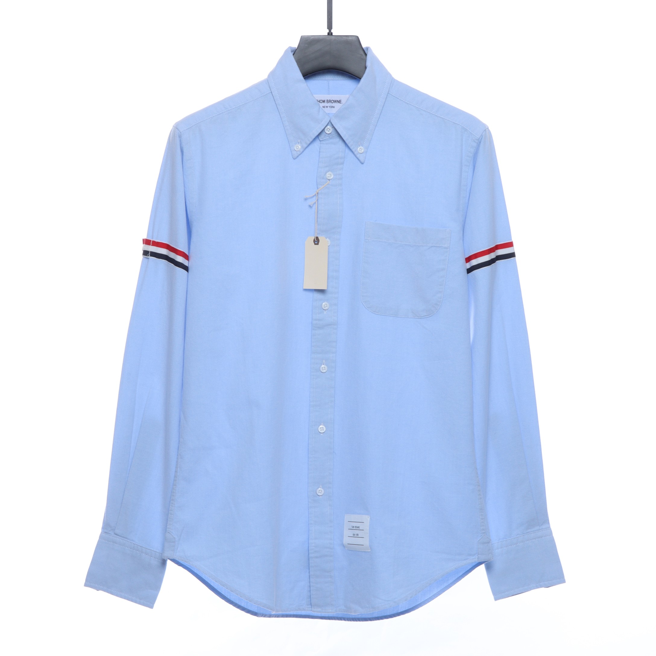 Webbing-blend long shirt
