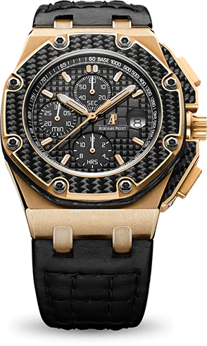 Royal Oak Offshore Juan Pablo Montoya 42 mm, Rose Gold/Carbon Ref. 26030RO.OO.D001IN.01