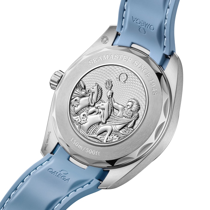Seamaster Aqua Terra 150M Co-Axial Master Chronometer Gmt Worldtimer 43mm Summer Blue