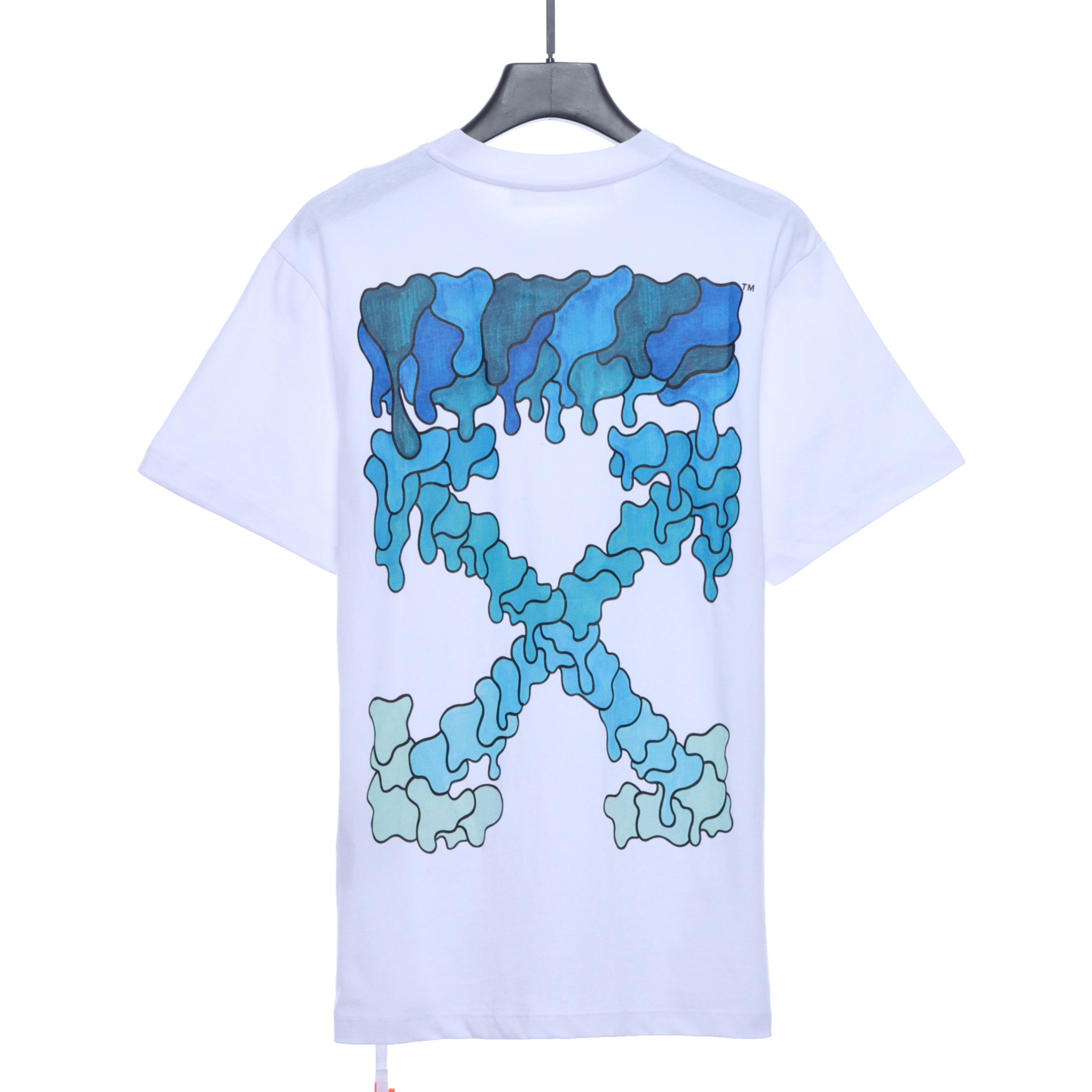 Melted Arrow Print T-Shirt