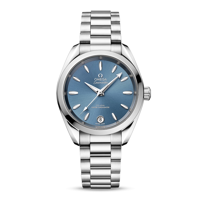 Seamaster Aqua Terra 150m Co-Axial Master Chronometer 34mm Ladies Watch Blue