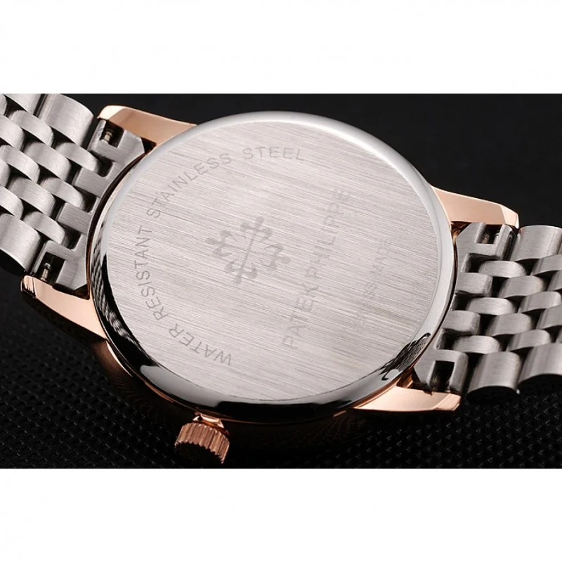 Calatrava White Dial 40 mm, Yellow Gold