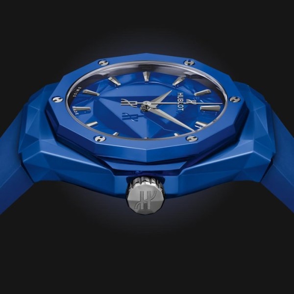 Classic Fusion Men Automatic Blue Rubber Watch 550.ES.5100.RX.ORL21