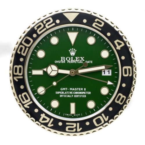 gmt master seriesgold green vintage wall clocks