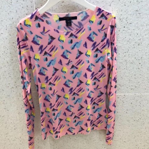 louis vuitton splash print blouse fall