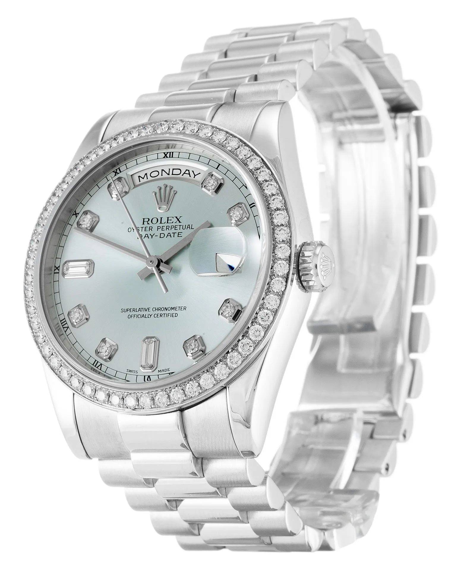 Day-Date Blue Dial 118346