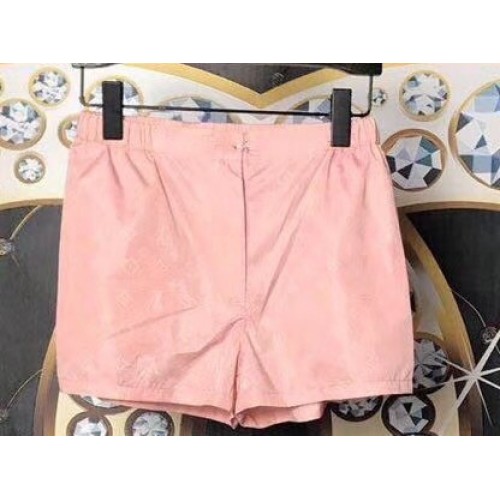 Louis Vuitton All Over Monogram Logo Short Pants Pink