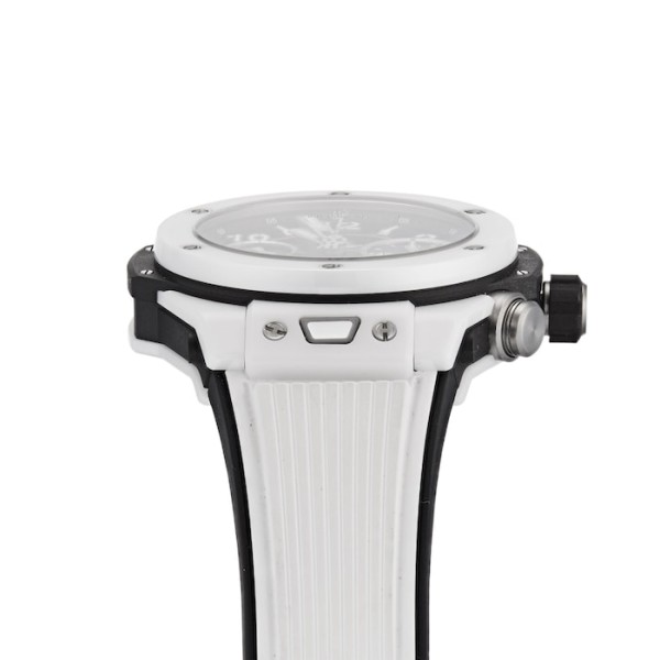 Big Bang Men Automatic White Rubber Watch 441.HX.1170.RX