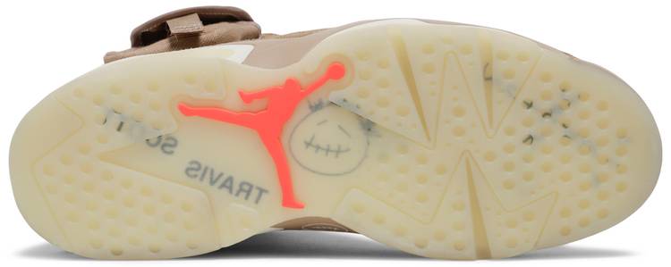 Air Jordan 6 Travis Scott  Retro 'British Khaki'