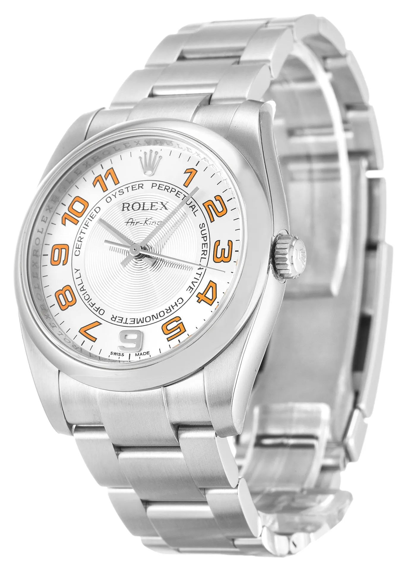 Air-King Silver Arabic 114200