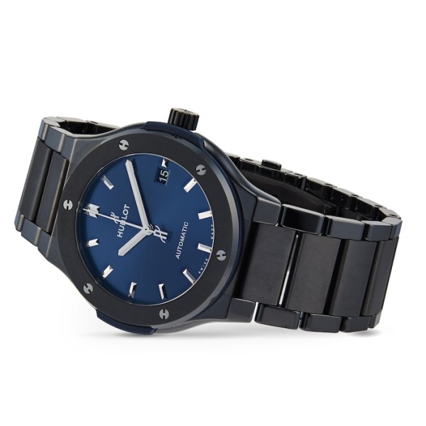Classic Fusion Men Automatic Blue Ceramic Watch 510.CM.7170.CM