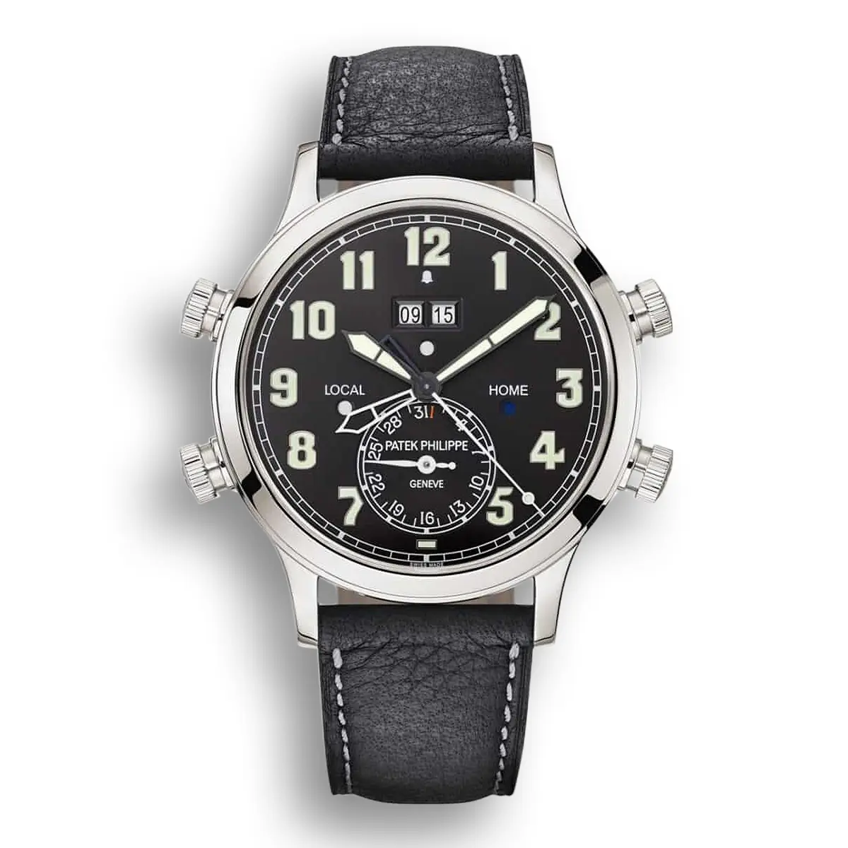 Alarm Travel Time 42.2 mm,Platinum,5520P-001