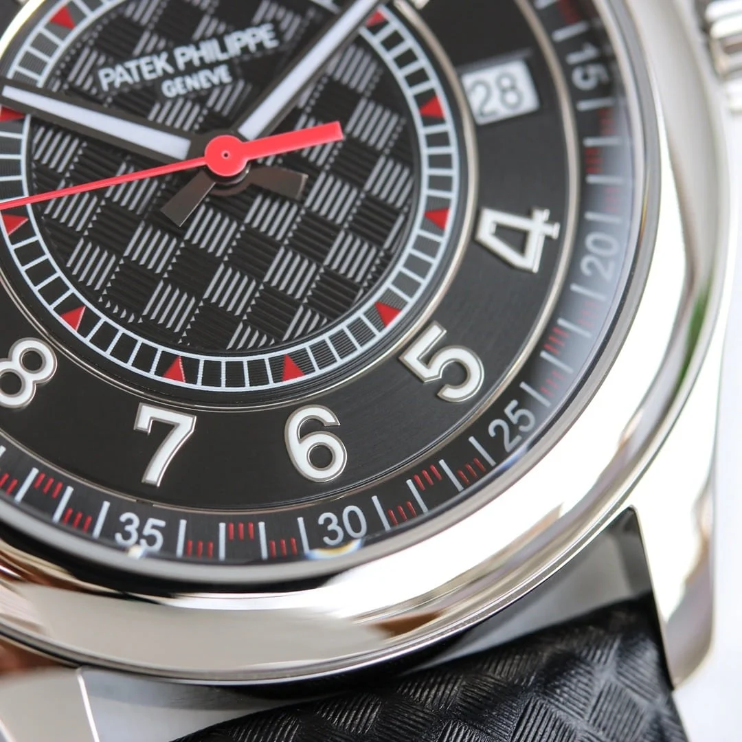 Calatrava 6007G-010 DATE, SWEEP SECONDS. 40 mm,White gold