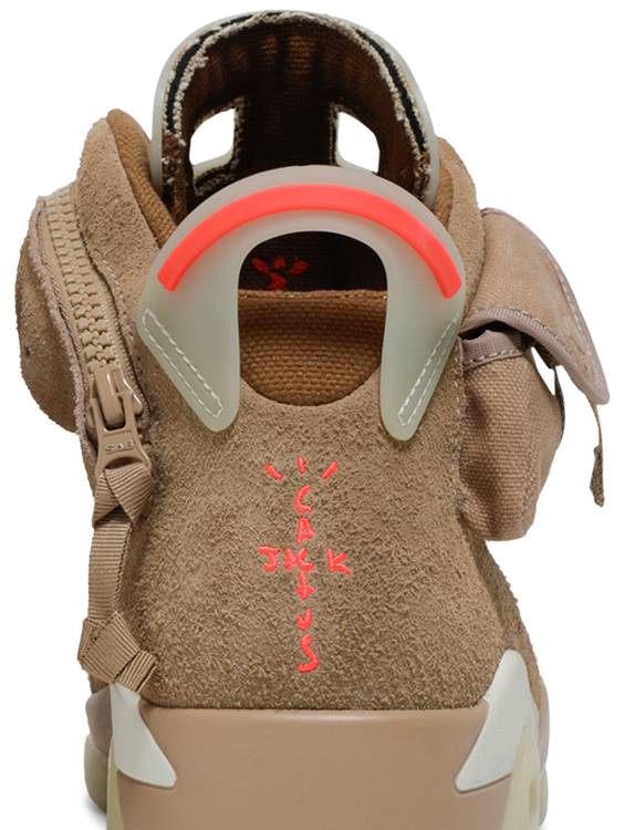 Air Jordan 6 Travis Scott  Retro 'British Khaki'